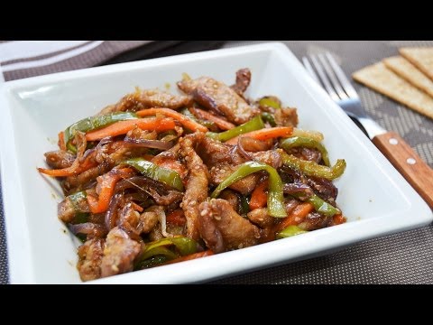 Recetas de carne de res con verduras al estilo chino para latinos